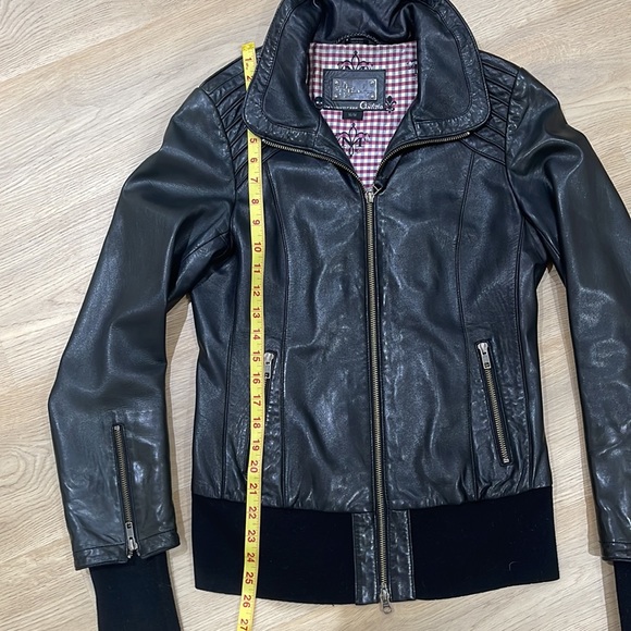 Mackage Lauren Leather Jacket - Picture 9 of 11